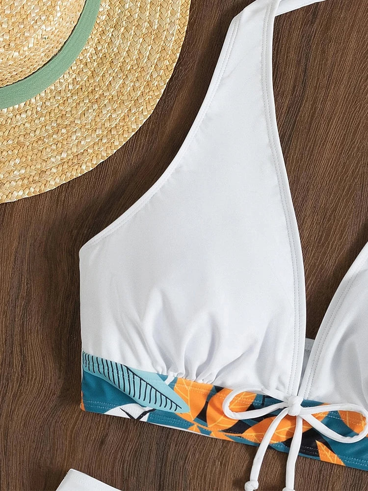 Amara | Sportieve Halter Bikini met Shorts