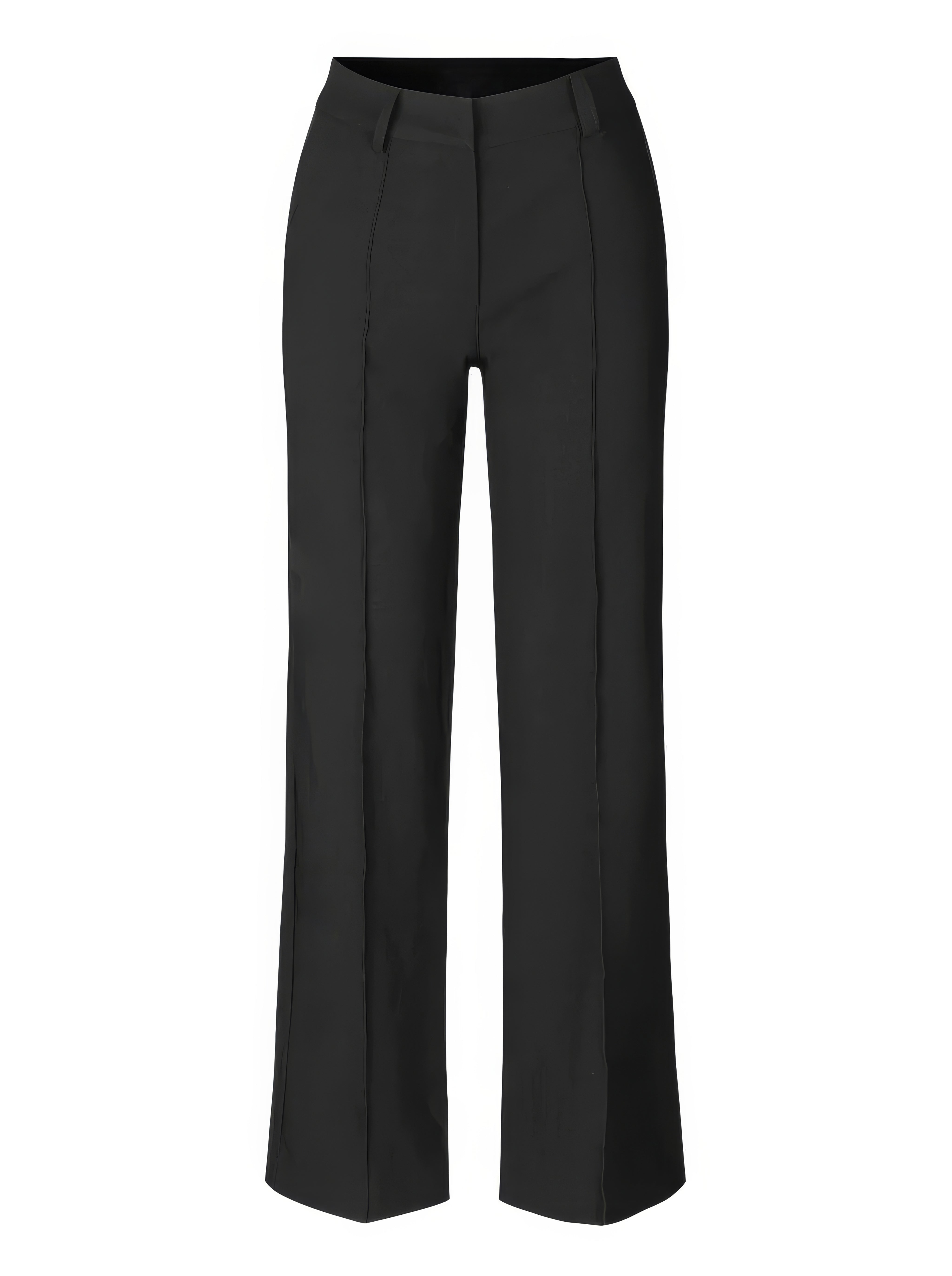 Hoge Taille Dames Pantalon met Rechte Pasvorm