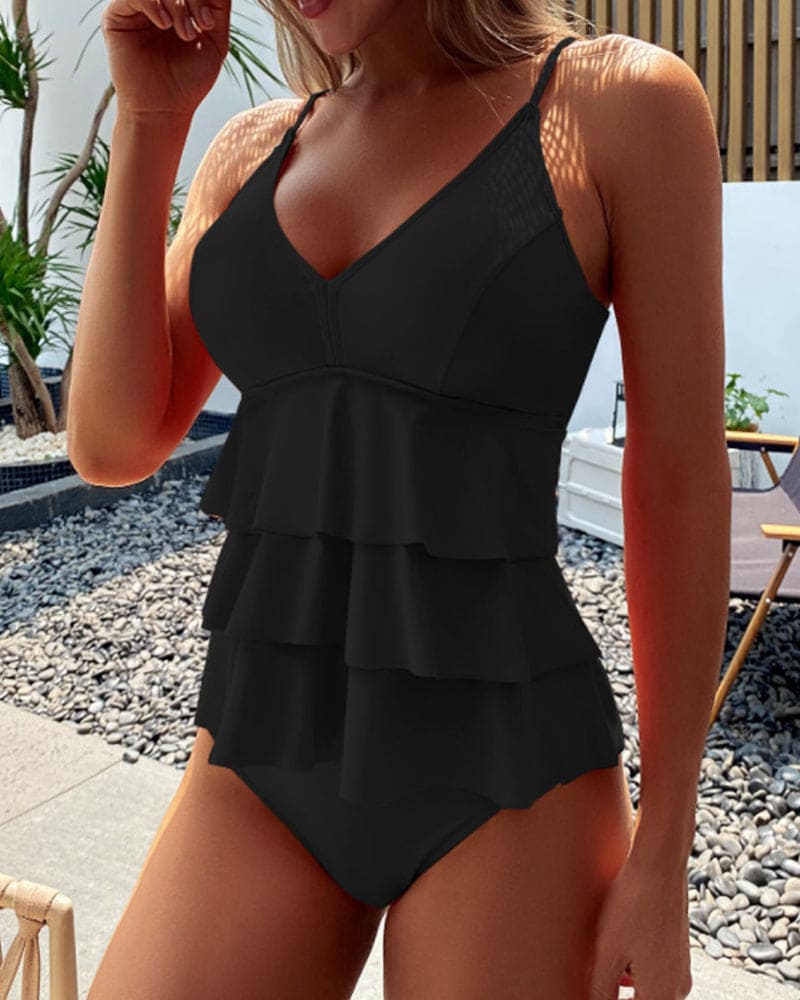 Eleanora | Ruffled Bikini Set