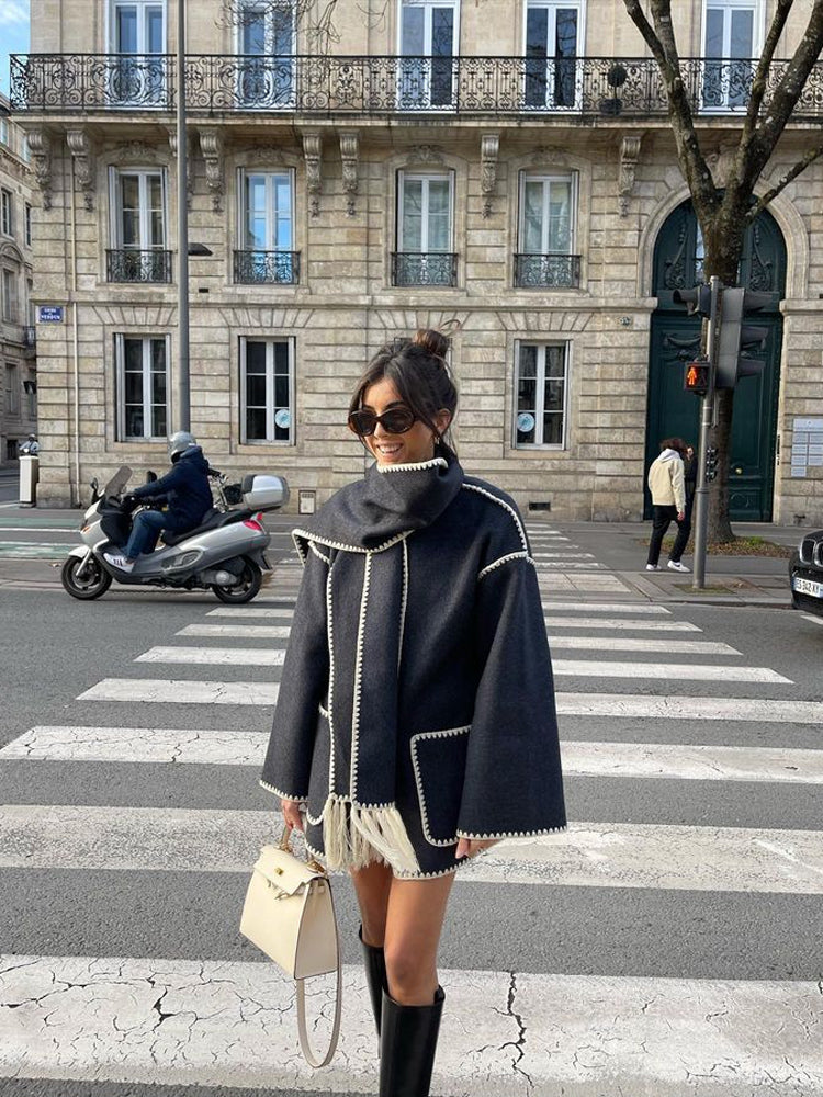 Marie | Scarf Coat