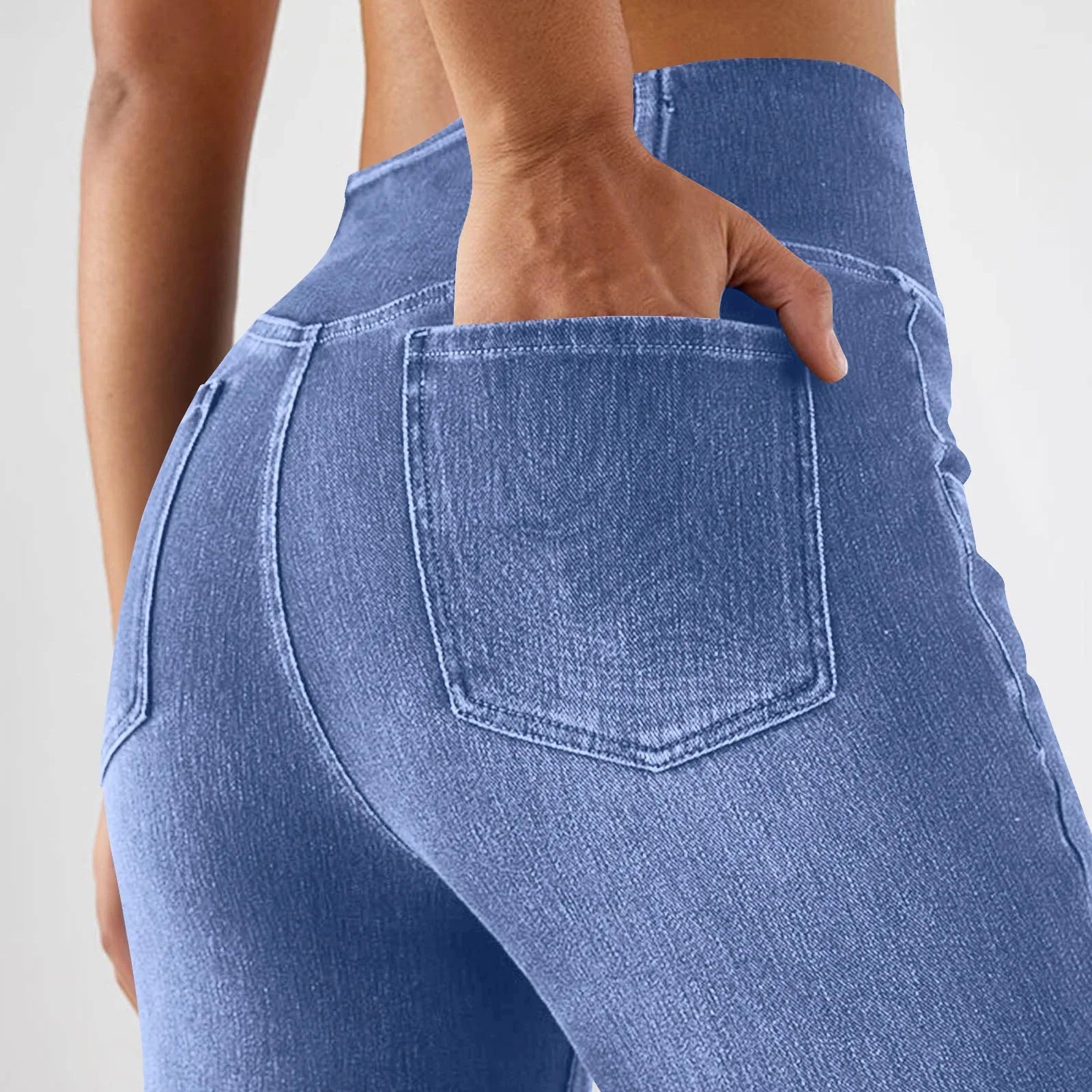 Veronica | Elastische Flatterende Flared Broek