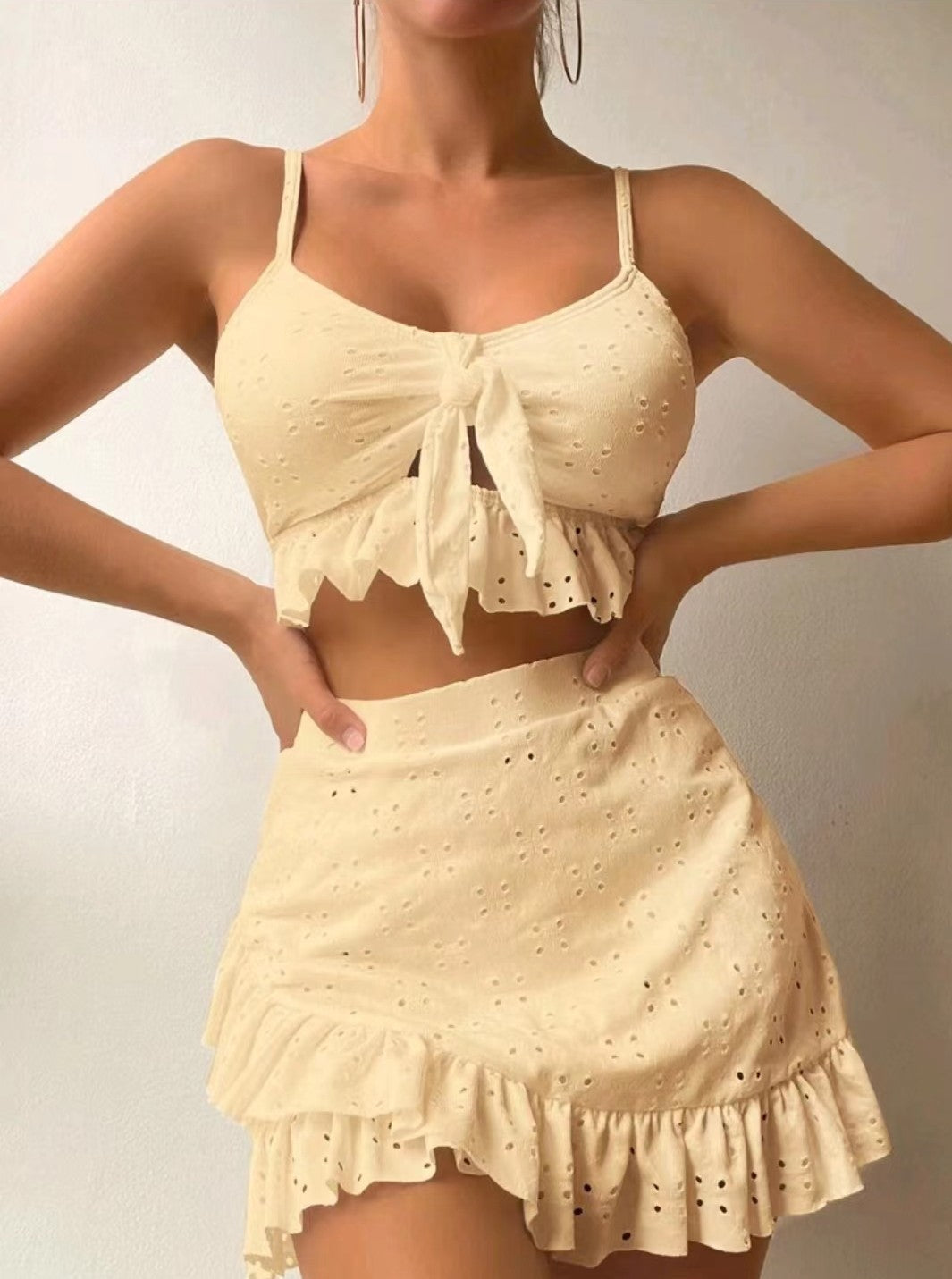 Jasmine | Ruffled Bikini Set