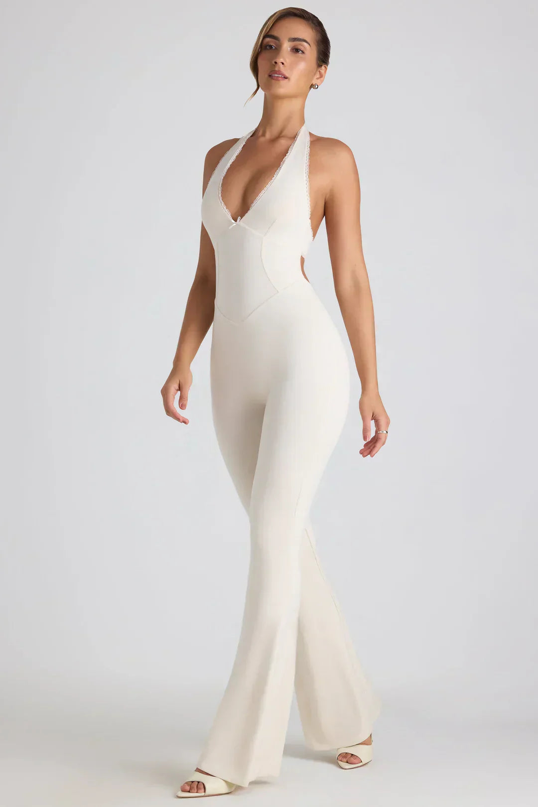 Jeana | Elegante Halter Jumpsuit