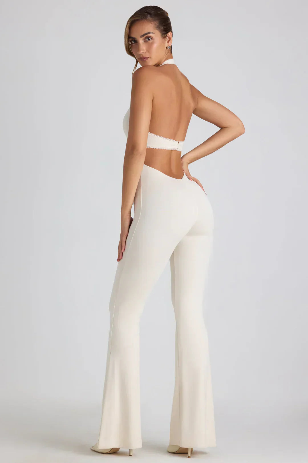 Jeana | Elegante Halter Jumpsuit