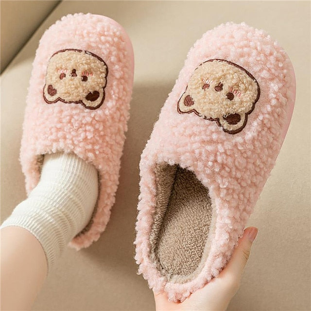 Luxe Comfortabele Vrouwen Pantoffels Met Dierenprint