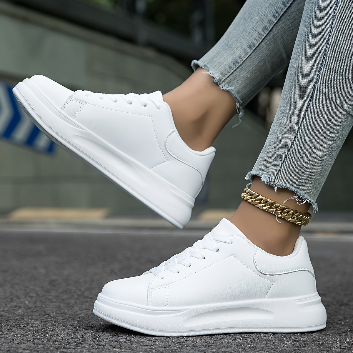 Stijlvolle Comfortabele Dames Sneakers met Lichtgewicht Zool