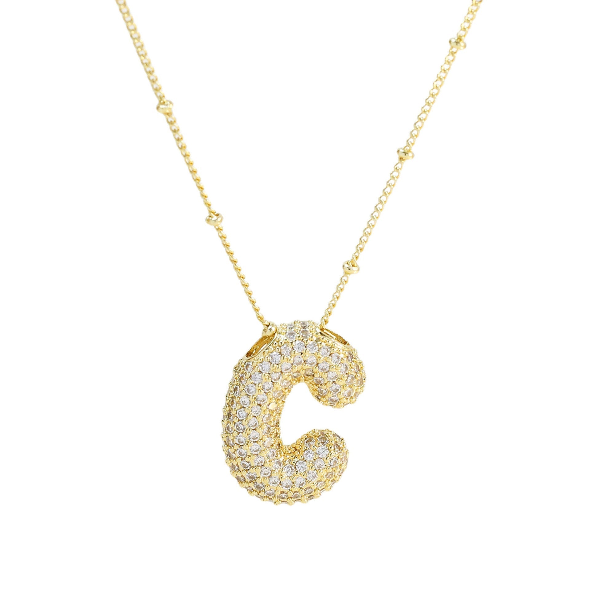 Diamond Bubble Necklace