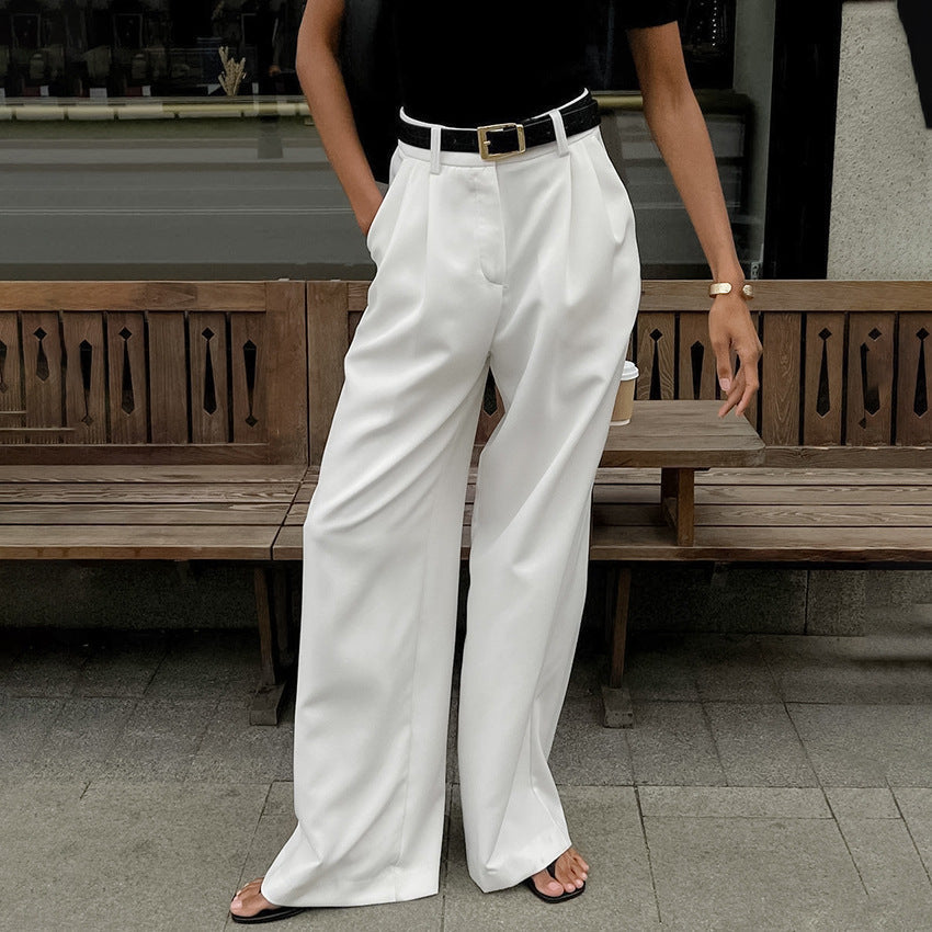 Geni | High-Waist Wide Leg Broek