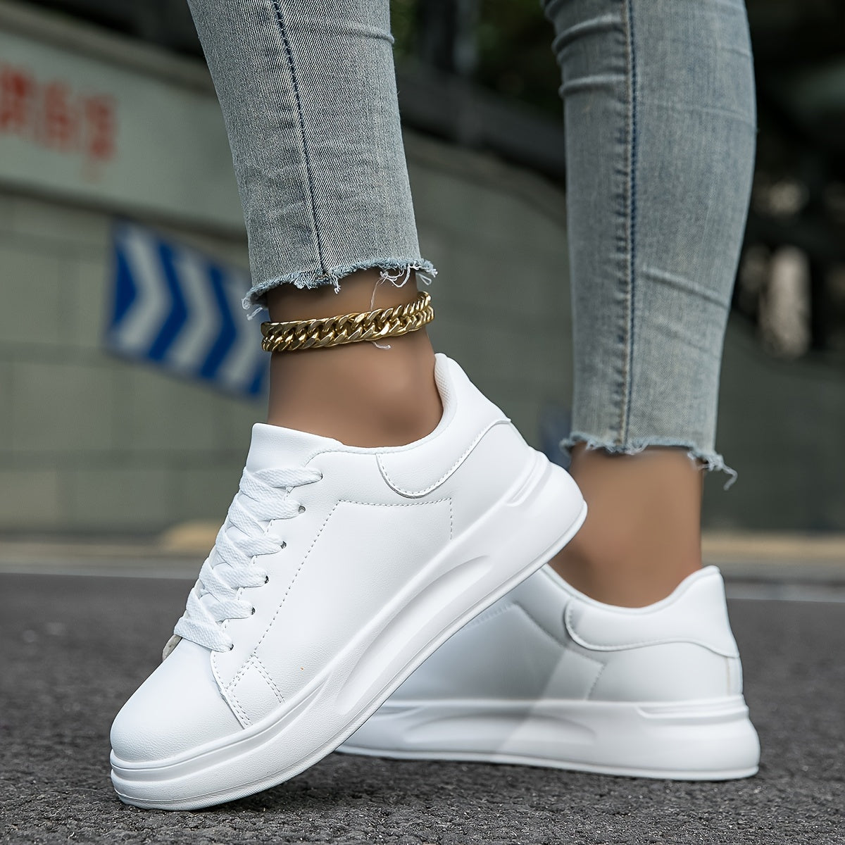 Stijlvolle Comfortabele Dames Sneakers met Lichtgewicht Zool