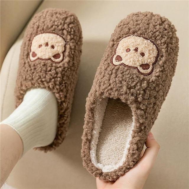 Luxe Comfortabele Vrouwen Pantoffels Met Dierenprint