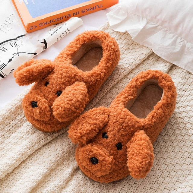 Luxe Comfortabele Vrouwen Pantoffels Met Dierenprint