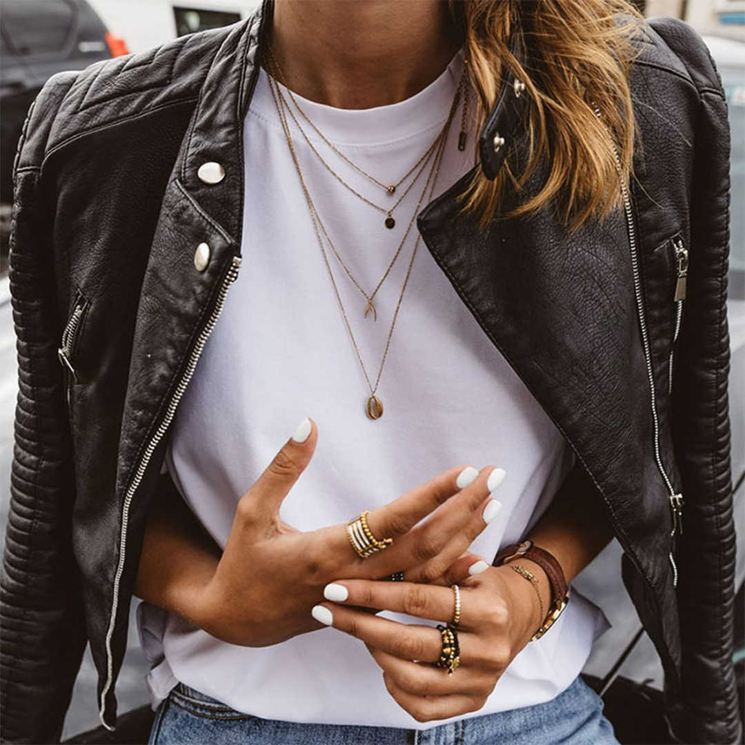 Megan | Classic Biker Leather Jacket