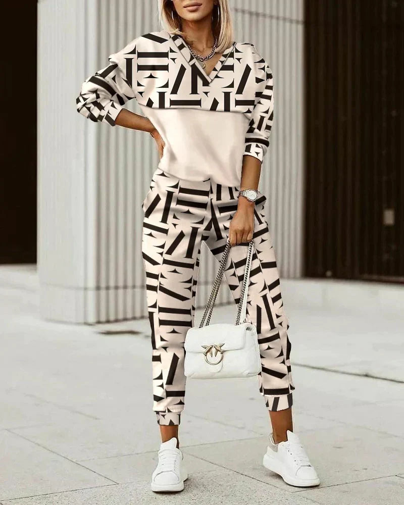 Everlyn | Geometrisch Trainingspak
