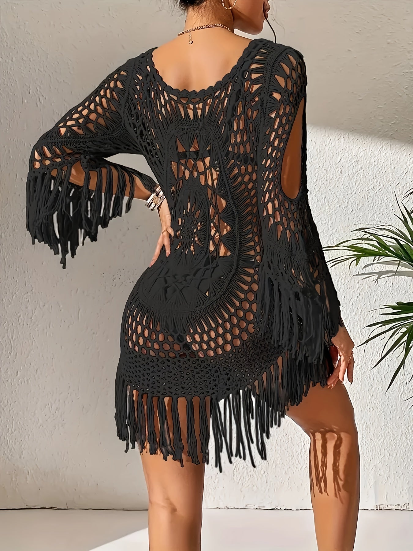 Ciera | Zomerse Crochet Strandjurk