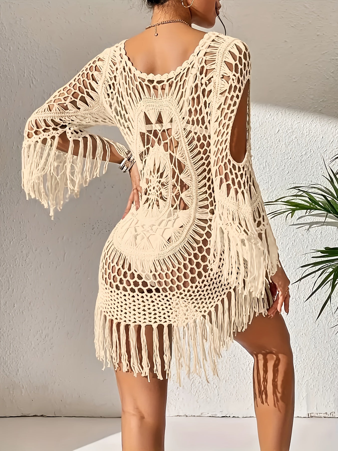 Ciera | Zomerse Crochet Strandjurk