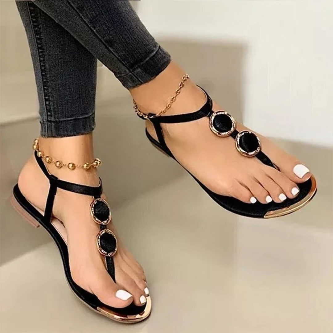 Jalyn | Elegante Sandalen met Gouden Accenten