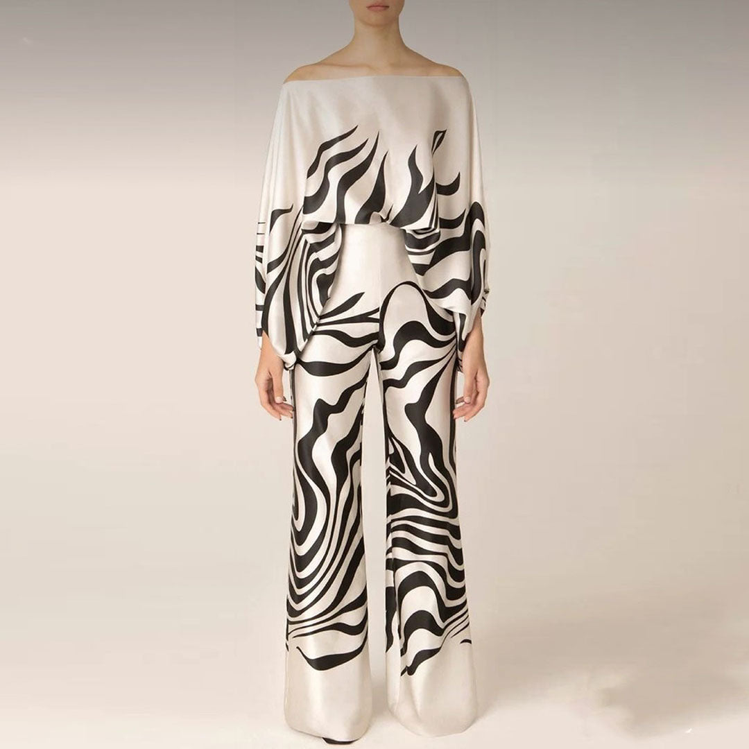 Felicity | Elegante Tweedelige Satijnen Set