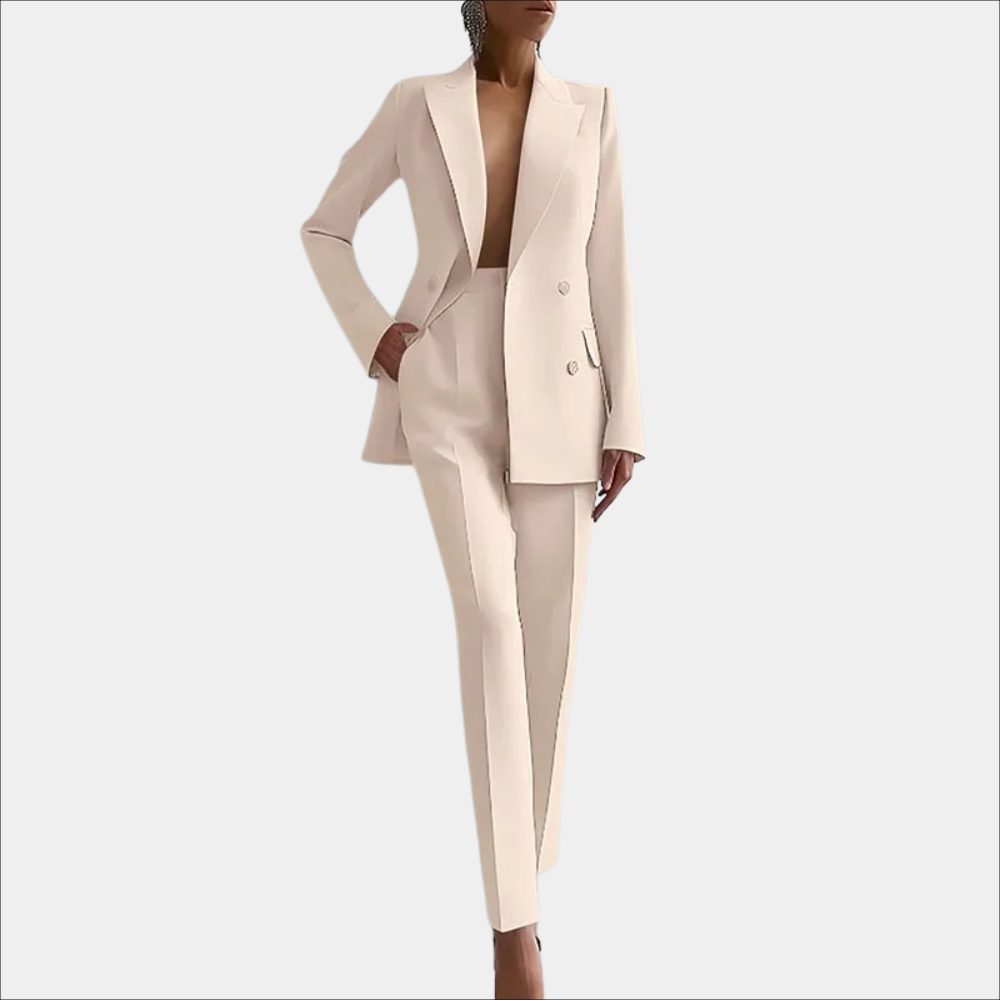 Mabeline | Chic Double-Breasted Suit