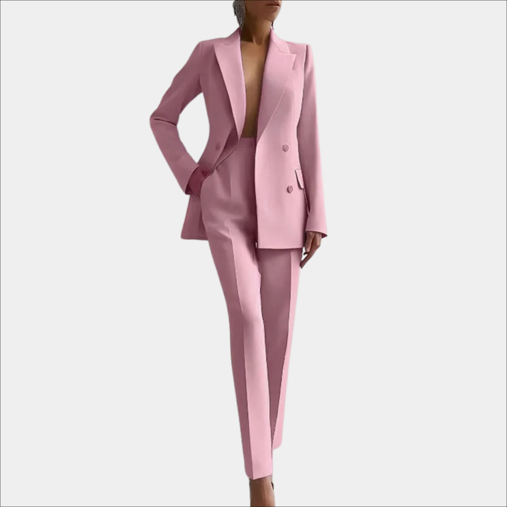Mabeline | Chic Double-Breasted Suit