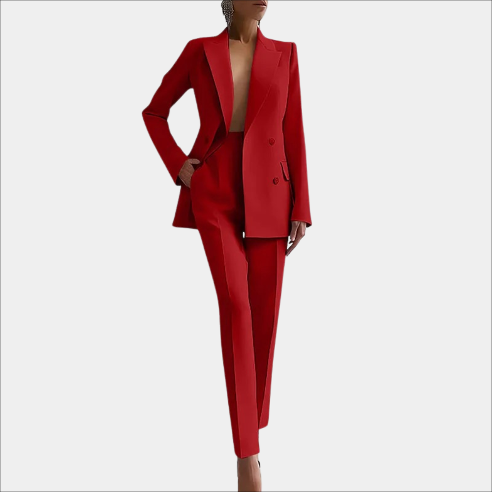 Mabeline | Chic Double-Breasted Suit