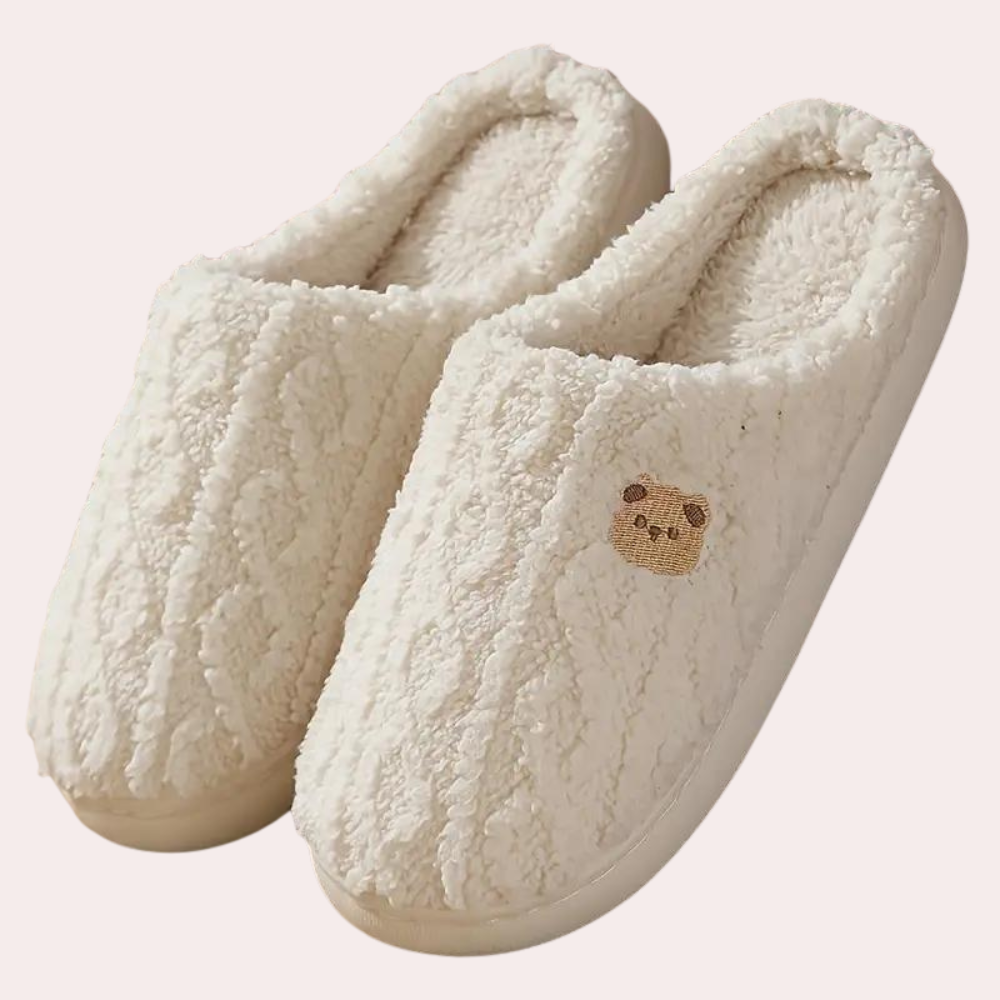 Zachte Gebreide Comfortabele Dames Pantoffels