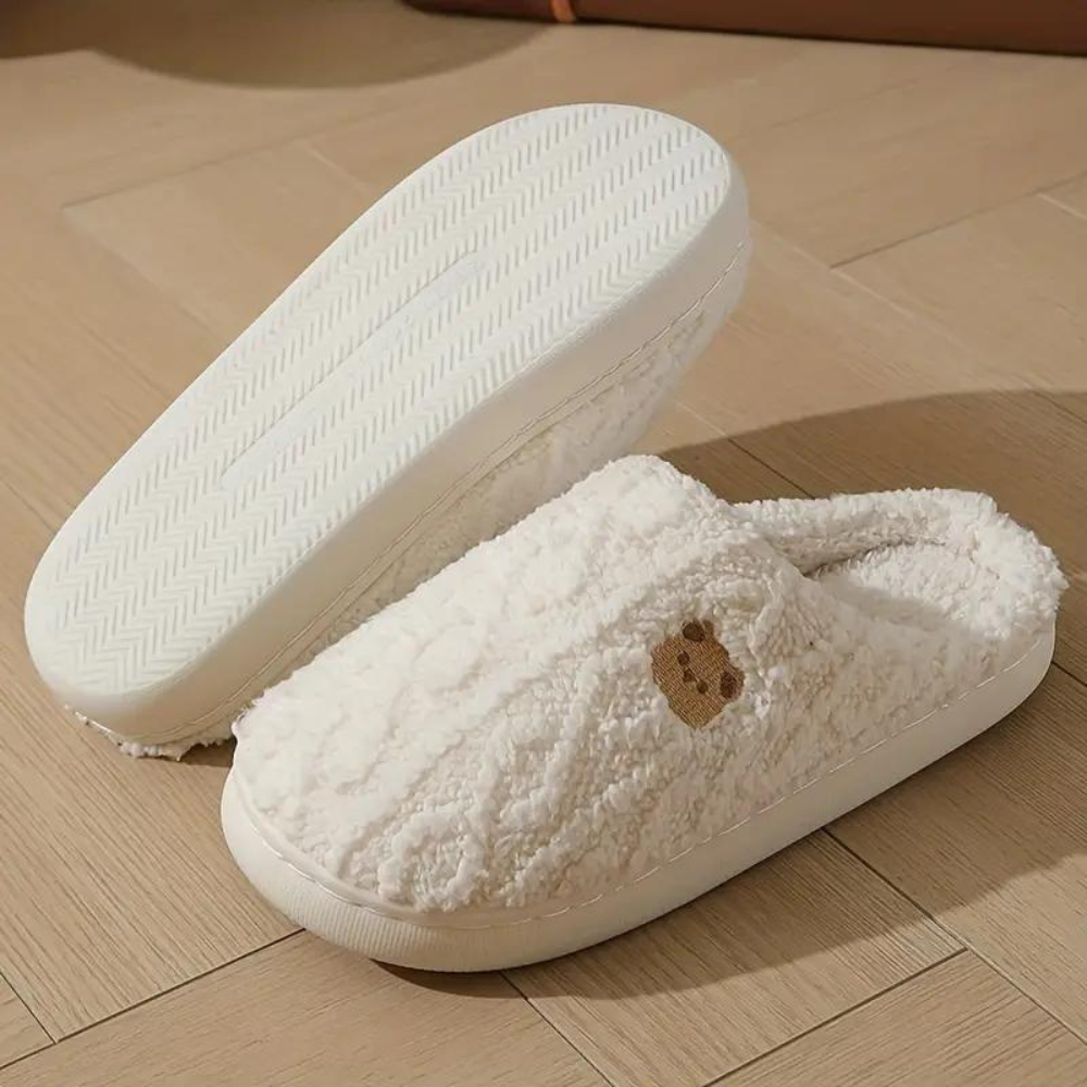 Zachte Gebreide Comfortabele Dames Pantoffels