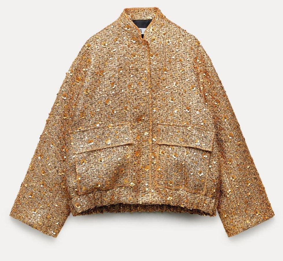 Isabelle | Glamour Jacket met Pailletten