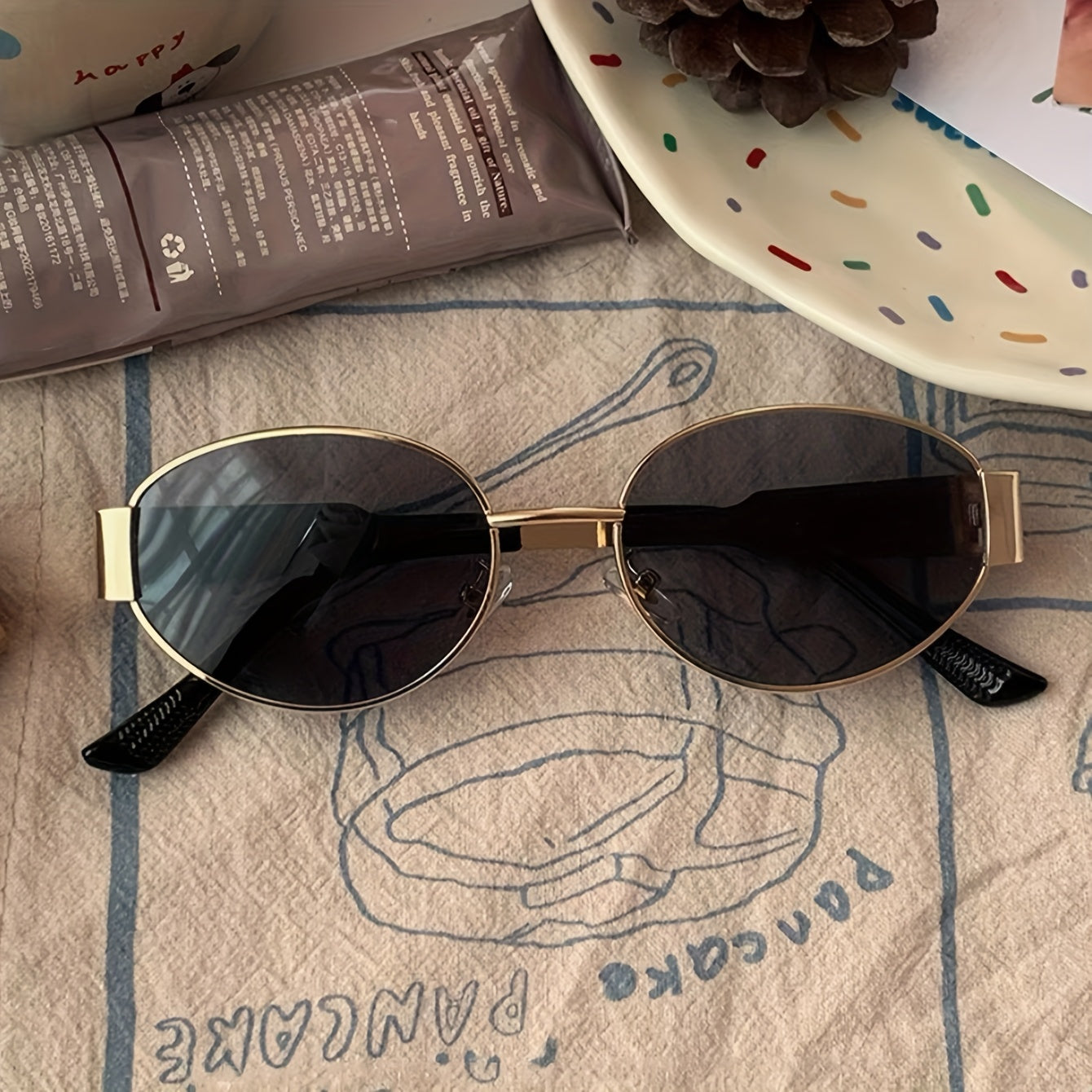 Dina | Trendy Ronde Zonnebril