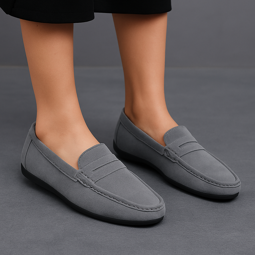Alesia - Stijlvolle Suède Loafers