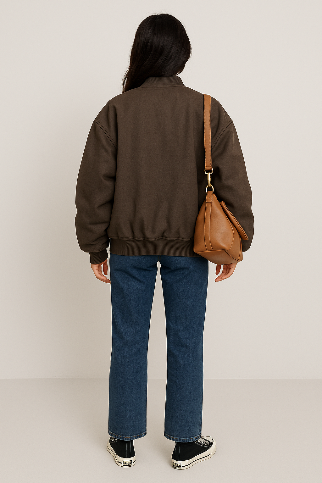 Lichtgewicht Oversized Dames Bomberjas met Rits