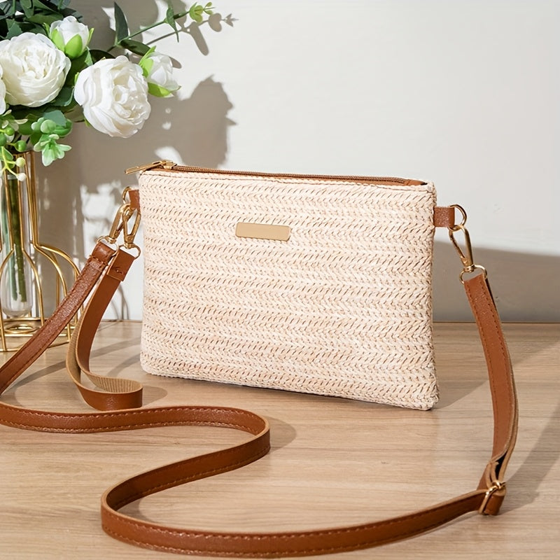 Rain | Kleine Gevlochten Crossbody Tas