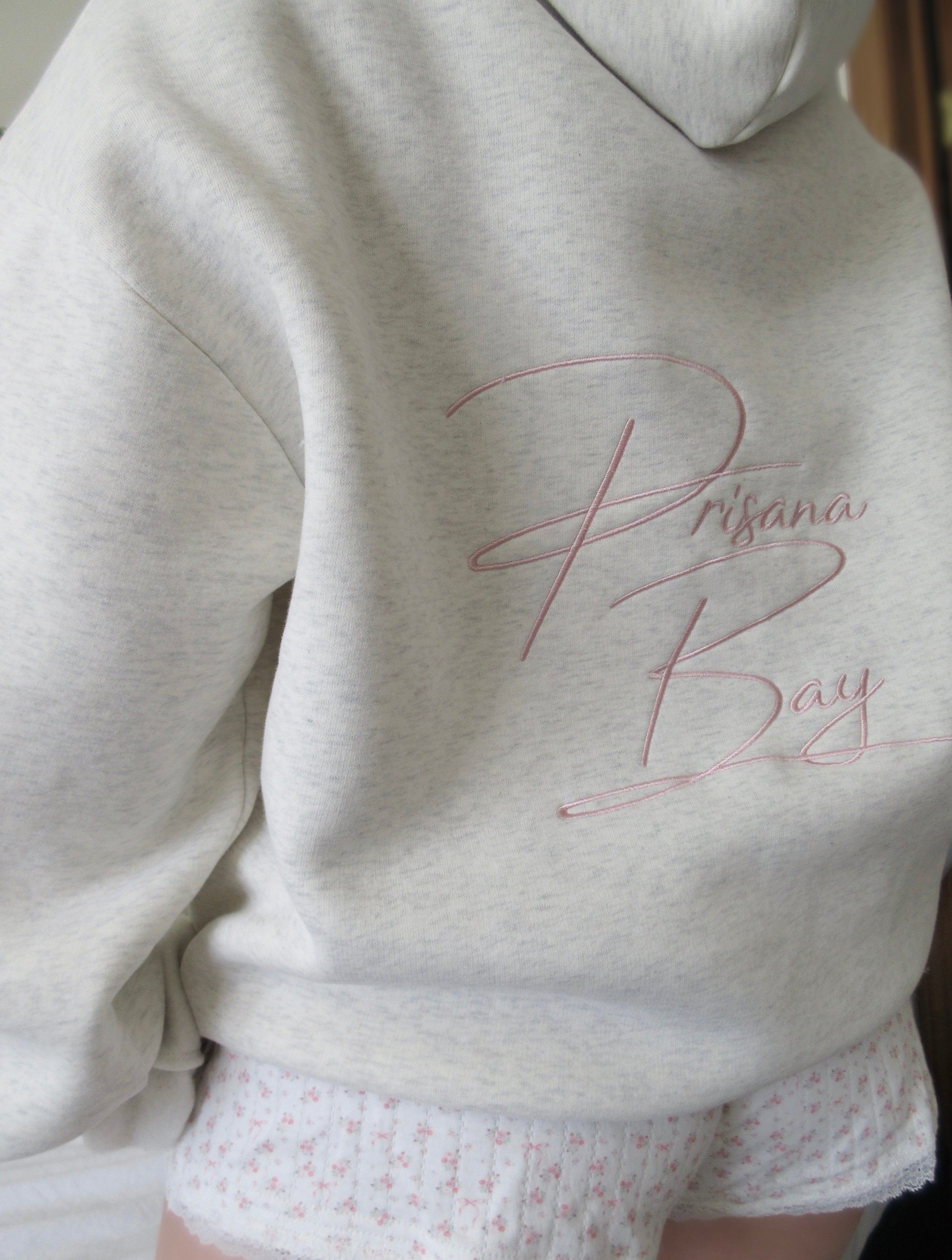 Zachte Oversized Bow Hoodie met Capuchon