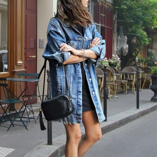 Laila | Oversized Denim Jas