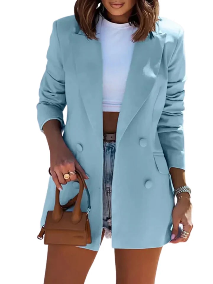Jemma - Lange Blazer voor Dames