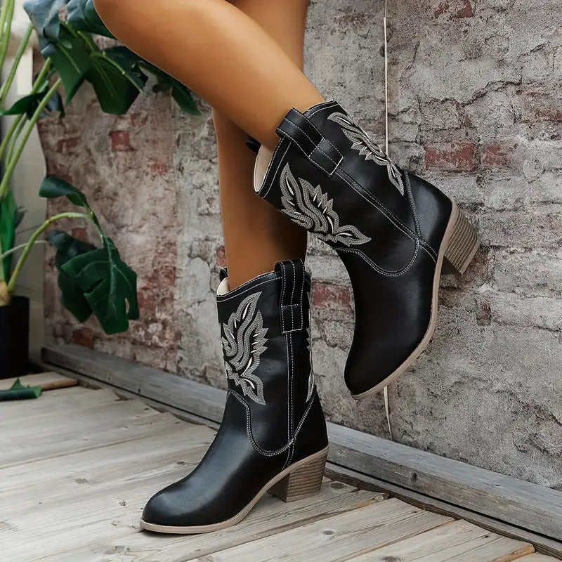Trendy Elegante Cowboy Dames Laarzen