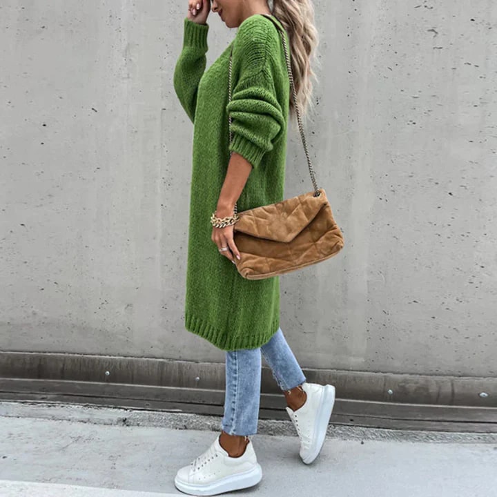 Celeste - Lange Gebreide Cardigan