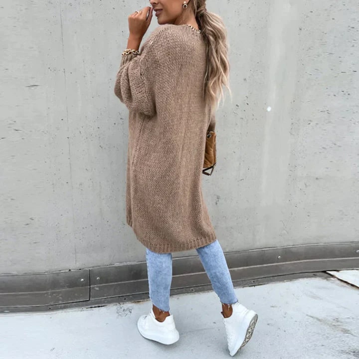 Celeste - Lange Gebreide Cardigan