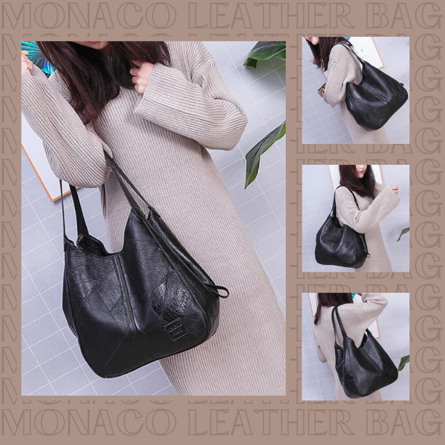 Lizi | Casual Schoudertas met Vintage Lederlook