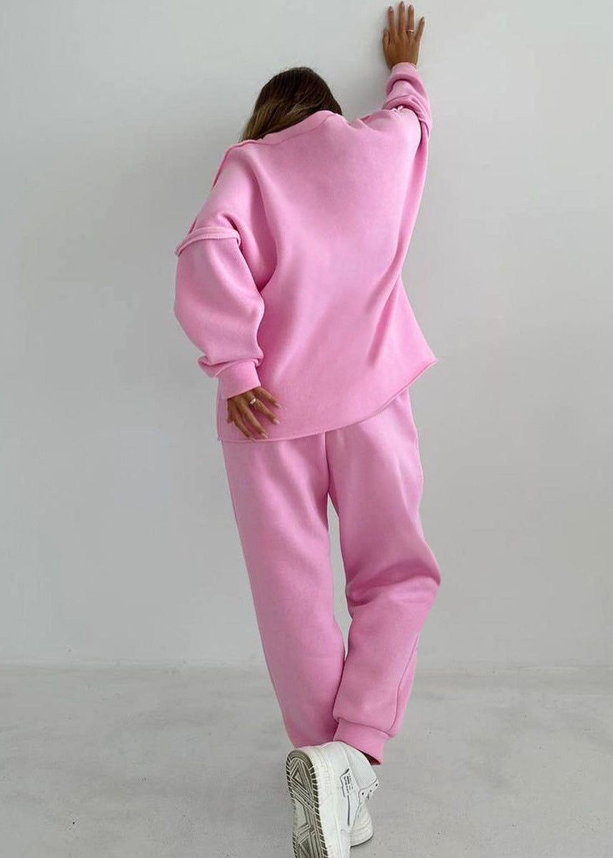 Milley | Comfortabele Roze Trainingsset
