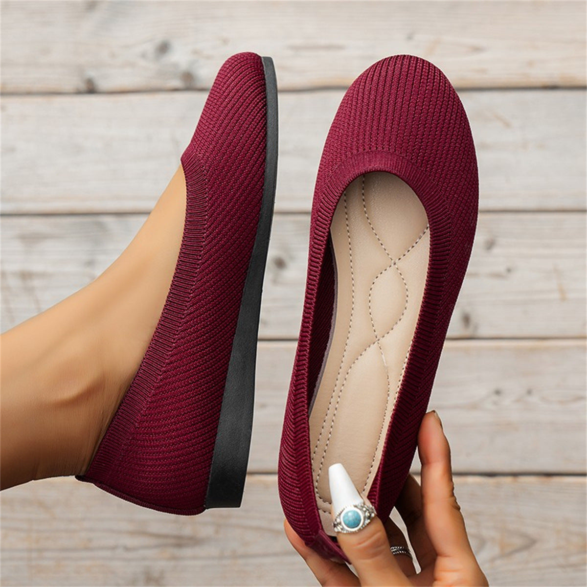 Irish | Comfortabele Orthopedische Instap Ballerina's