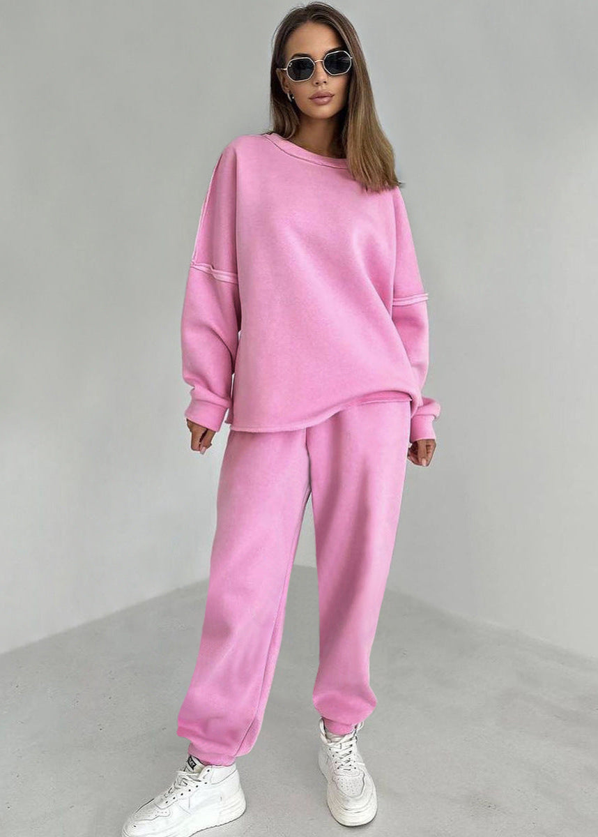 Milley | Comfortabele Roze Trainingsset