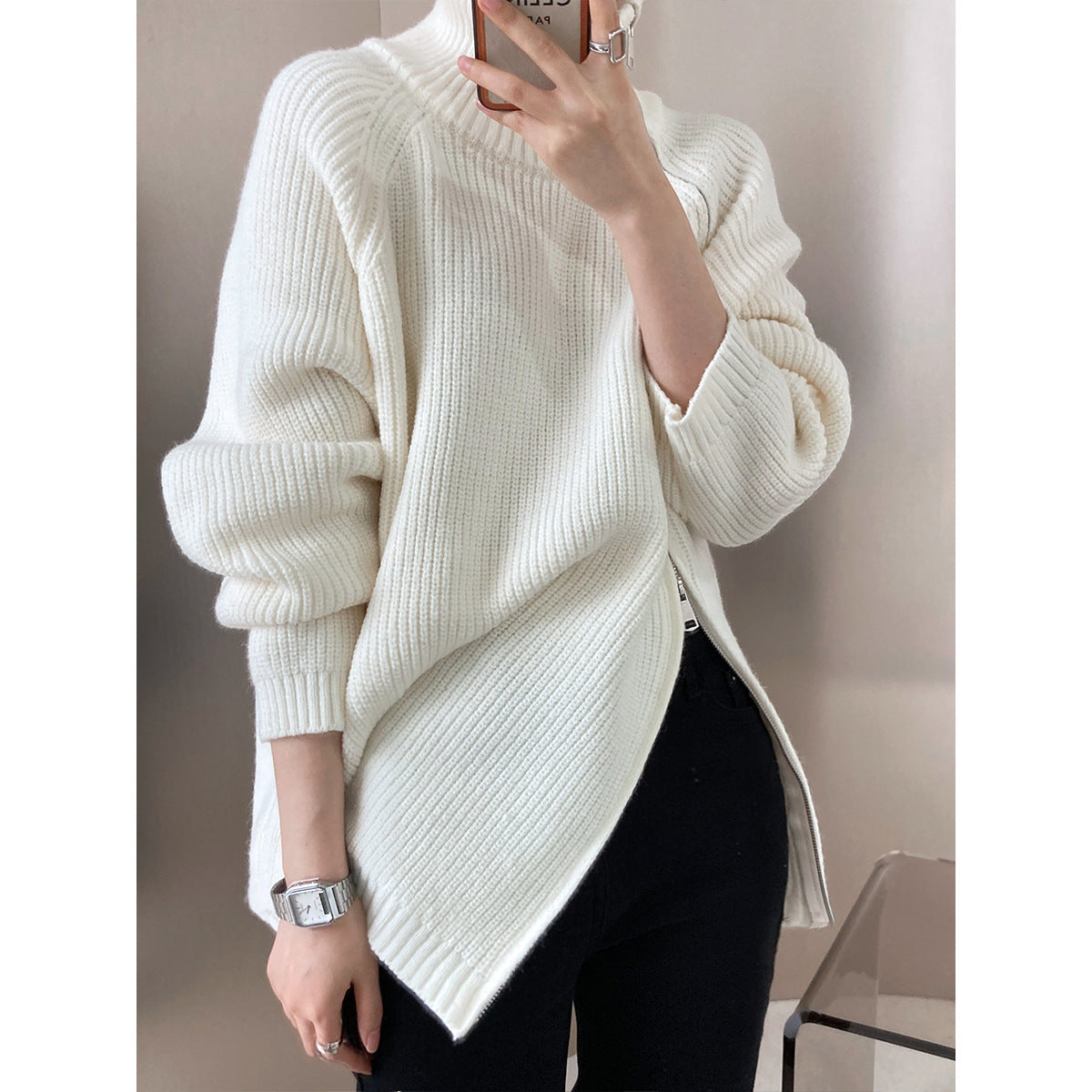 Warme Oversized Comfortabele Dames Trui