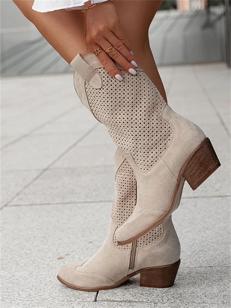 Josephine | Stijlvolle Trendy Cowboylaarzen voor Dames