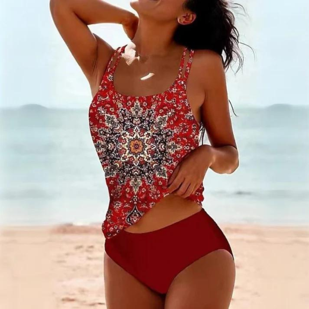 Tiffany | Geprinte Bikini Set