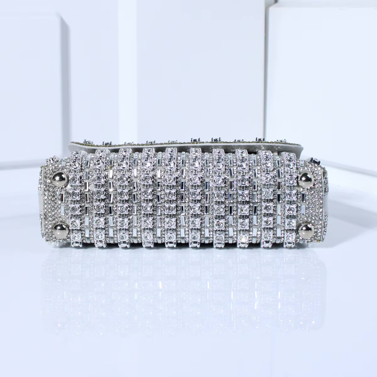 Tadea | Statement Schoudertas met Strass Mozaïek