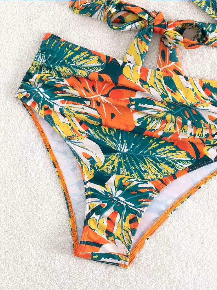 Amira | Tropische Ruffle Bikini
