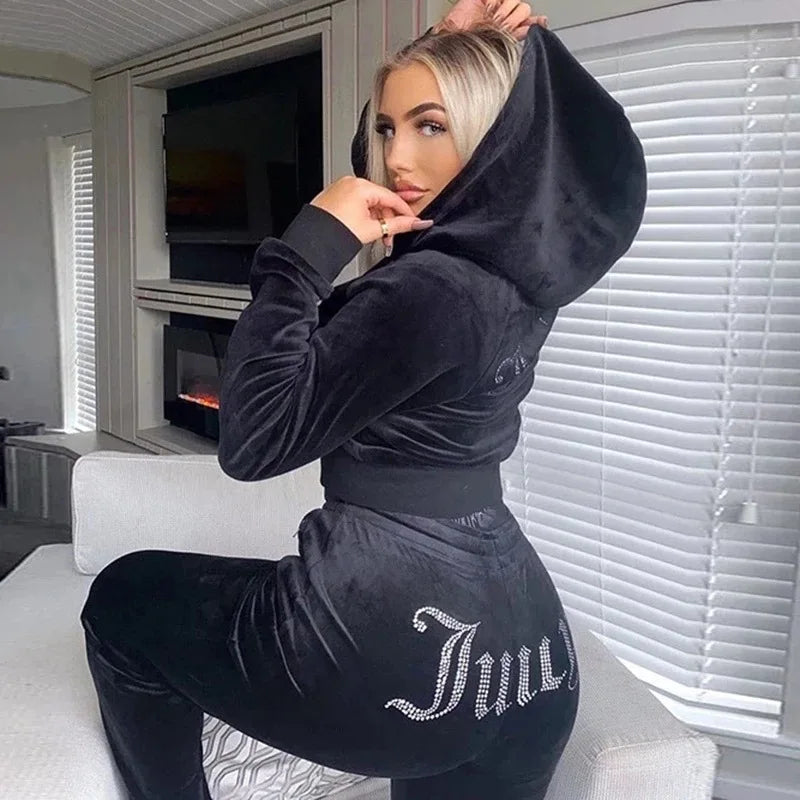 Giovanna | Velours Tracksuit