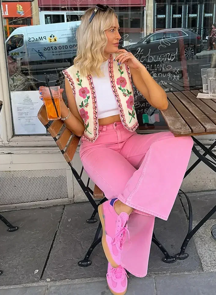 Chana | Geborduurde Blouse