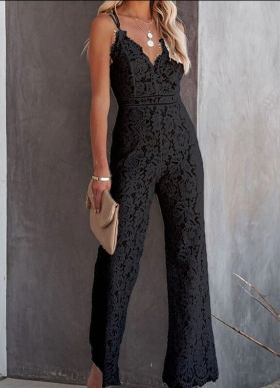 Raquel | Lace Jumpsuit
