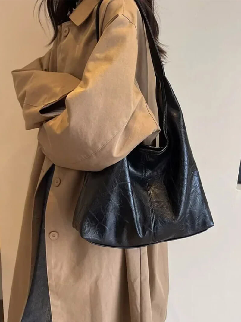 Stijlvolle Luxe Ruime Schoudertas